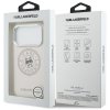 Etui Karl Lagerfeld Point & Choupette    Sketch MagSafe do iPhone 17 Pro różowy